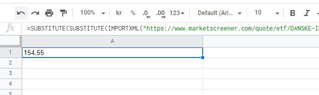Google-spreadsheet-get-stock-price-import-xml