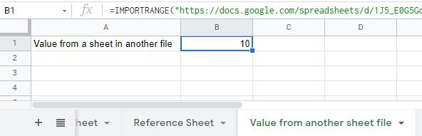 Google sheets reference cell in another sheet file part 2