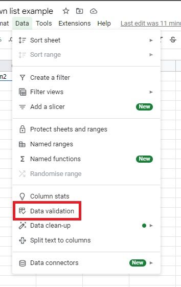 google-sheets-dropdown-data-validation