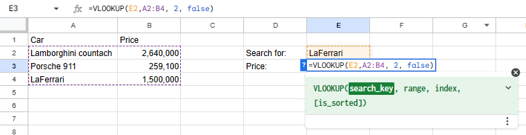 google-sheets-vlookup-example